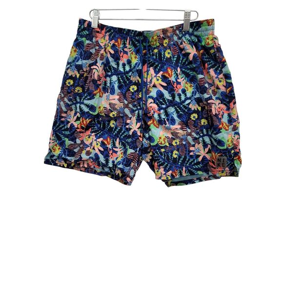 Nike Other - Nike Electric Men's Size XL Floral Icon 7" Swim Shorts Blue Green